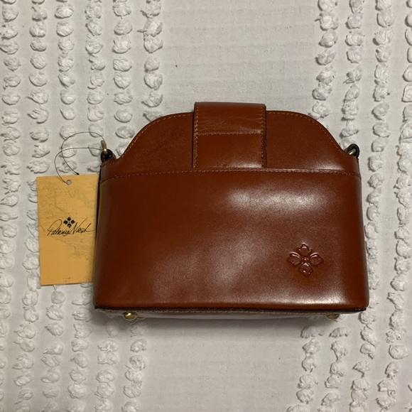 Patricia Nash Vintage Vegetable Tan Rose Tooled Collection Shoulder Bag NWT main image 10